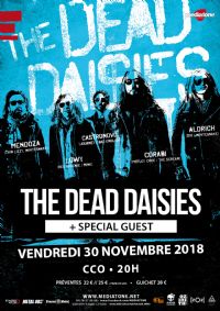 The Dead Daisies. Publié le 24/10/18. Villeurbanne 20H00